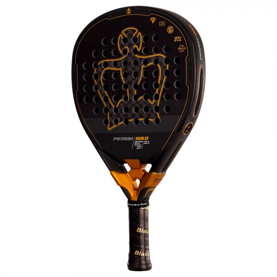 Racheta padel Black Crown PATRON GOLD 2025