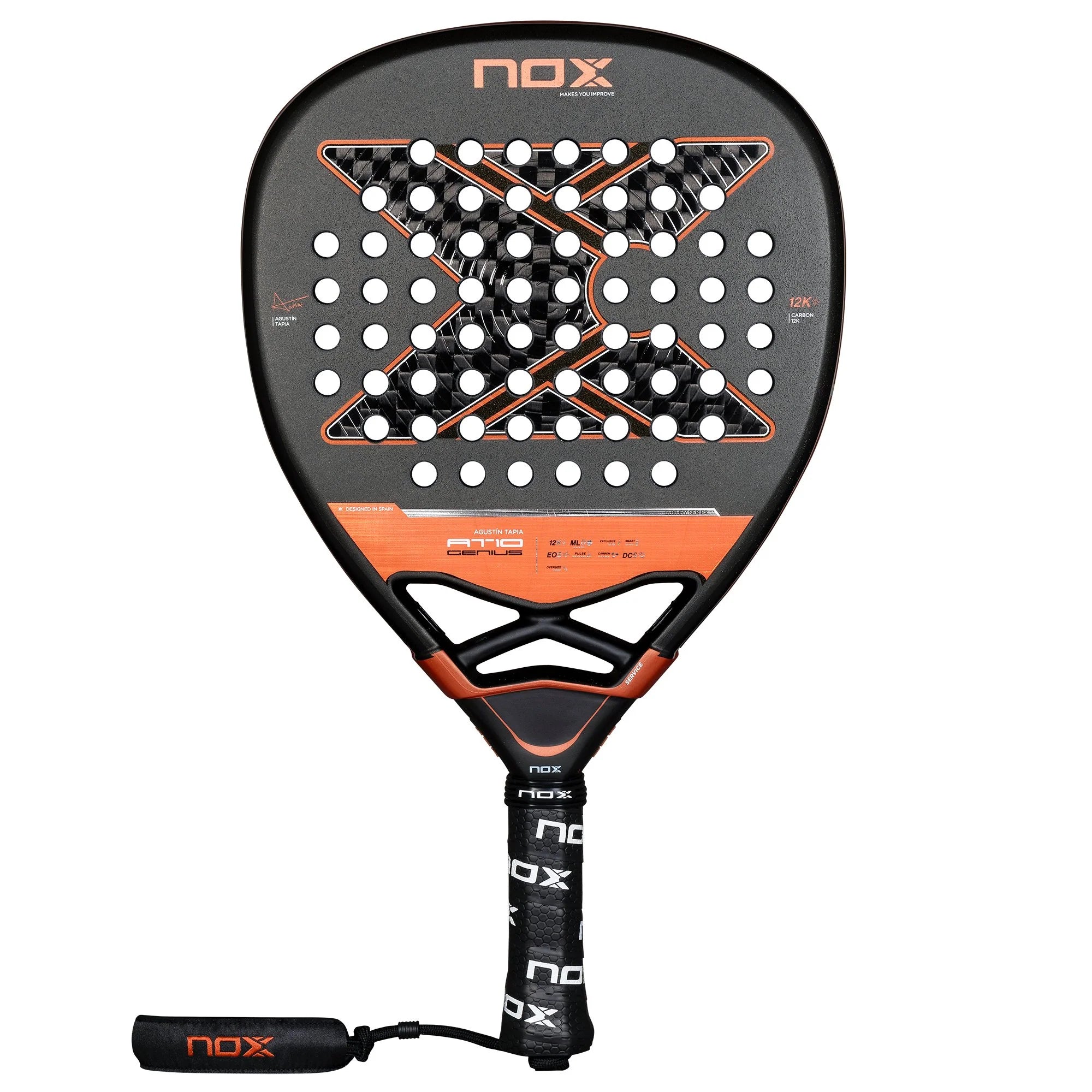 Racheta padel Nox AT10 Luxury GENIUS ATTACK 12K 2025