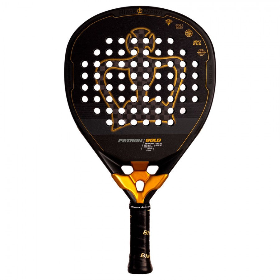 Racheta padel Black Crown PATRON GOLD 2025