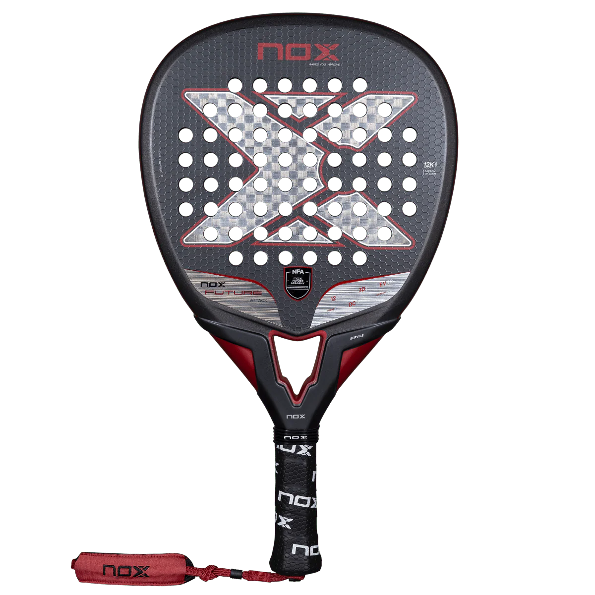 Racheta padel Nox Future Attack 12K Alum