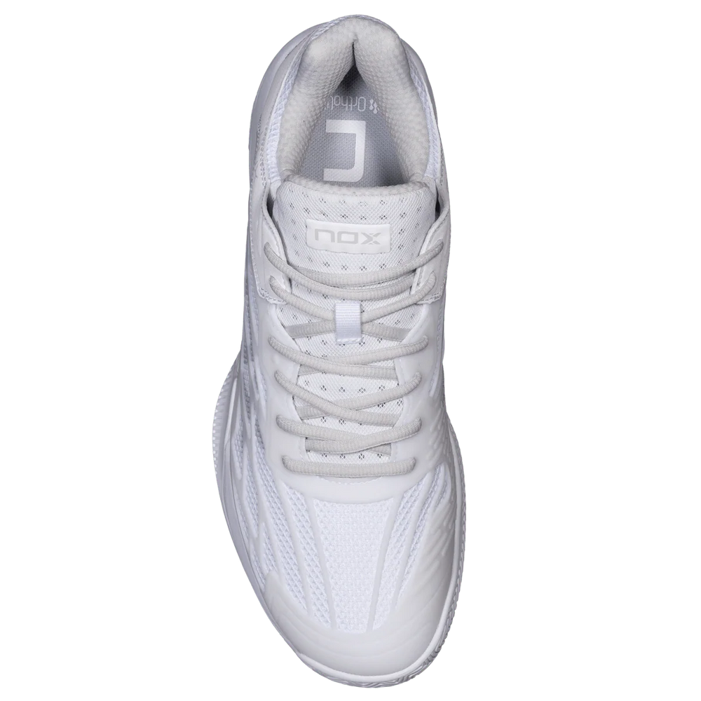 Pantofi padel Nox AT10 LUX  White/Grey