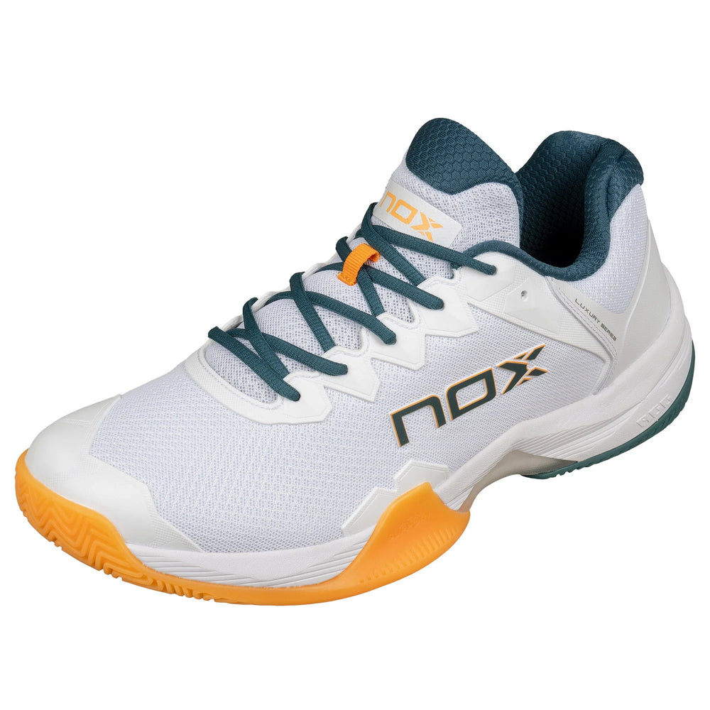 Pantofi padel Nox ML10 HEXA White/Apricot