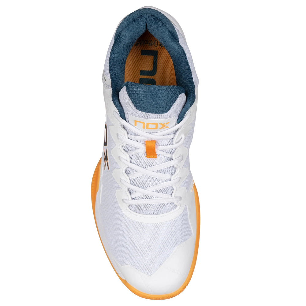 Pantofi padel Nox ML10 HEXA White/Apricot