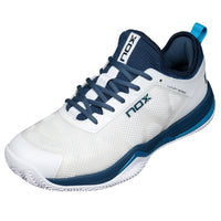 Pantofi padel  Nox NERBO  White/Swedish Blue