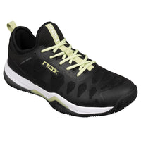 Pantofi padel  Nox NERBO  Black/Soft Lime
